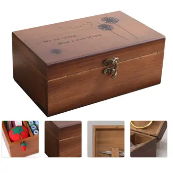 1pc Odolné Jednoduché Úložný Box Vyšívanie, Šitie Box Box Úložný Kontajner Drobnosti Box Organizátor Box Snack Kontajner