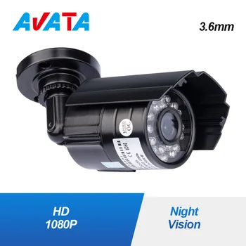 AVATA Surveillance Camera 1080P CCTV Kamera 2MP HD Video Interkom Káblové Home Security Kamera Outdoor IP67 INFRAČERVENÉ Nočné Videnie