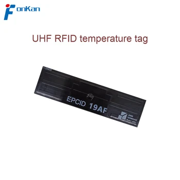 FONKAN 860-960Mhz UHF RFID Plne Pasívny Snímač Teploty Nálepky, štítok Značku za Studena-Logistického reťazca
